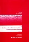 Couverture Problèmes sur la couche limite atmosphérique : 50 énoncés avec éléments de solutions