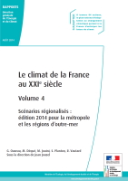 Couverture Rapport sur le climat de la France au 21e siècle Volume 4