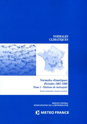Couverture Normales climatiques