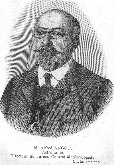 Alfred Angot, directeur du Bureau central météorologique de 1908 à 1921. © Météo-France.